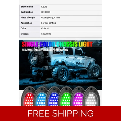 Car Chassis 24 Led 12v Under Glow Off Road light